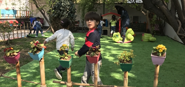 مجموعه آموزشی، مركز پيش دبستاني دو زبانه شهر زبان خردسالان