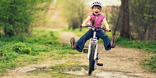 دوچرخه سواری کودکان و حفظ ایمنی