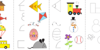 دانلود 6 کاربرگ برای تقویت حافظه تصویری کودک (سری اول)